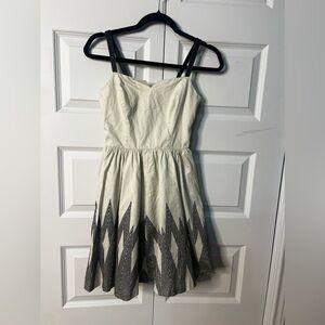 Armani Exchange Black & White Sleeveless Dress | Women’s Size 0